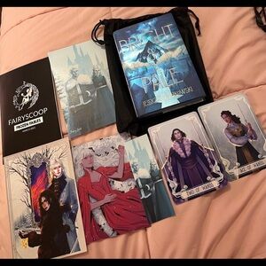 Fairyloot The Bright & Pale signed by Jessica Rubinkowski Sprayed Edges